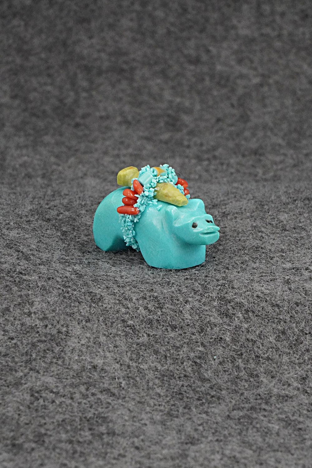 Bear Zuni Fetish Carving - Marvelita Phillips