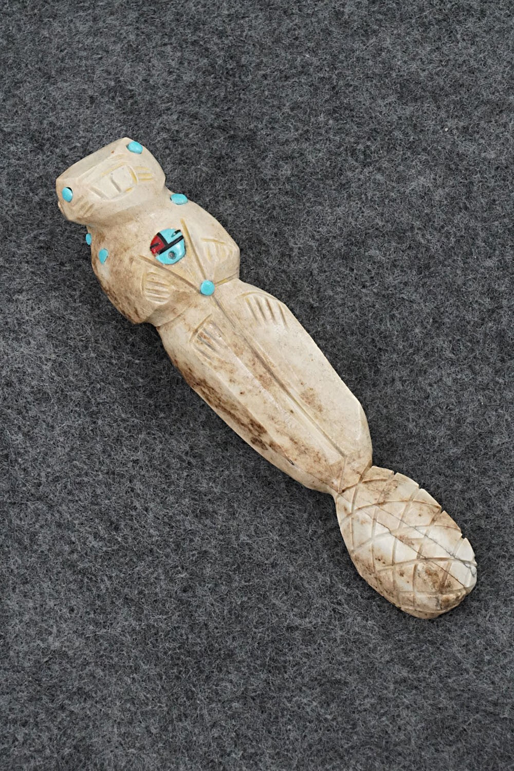 Otter Zuni Fetish Carving - Danette Laate