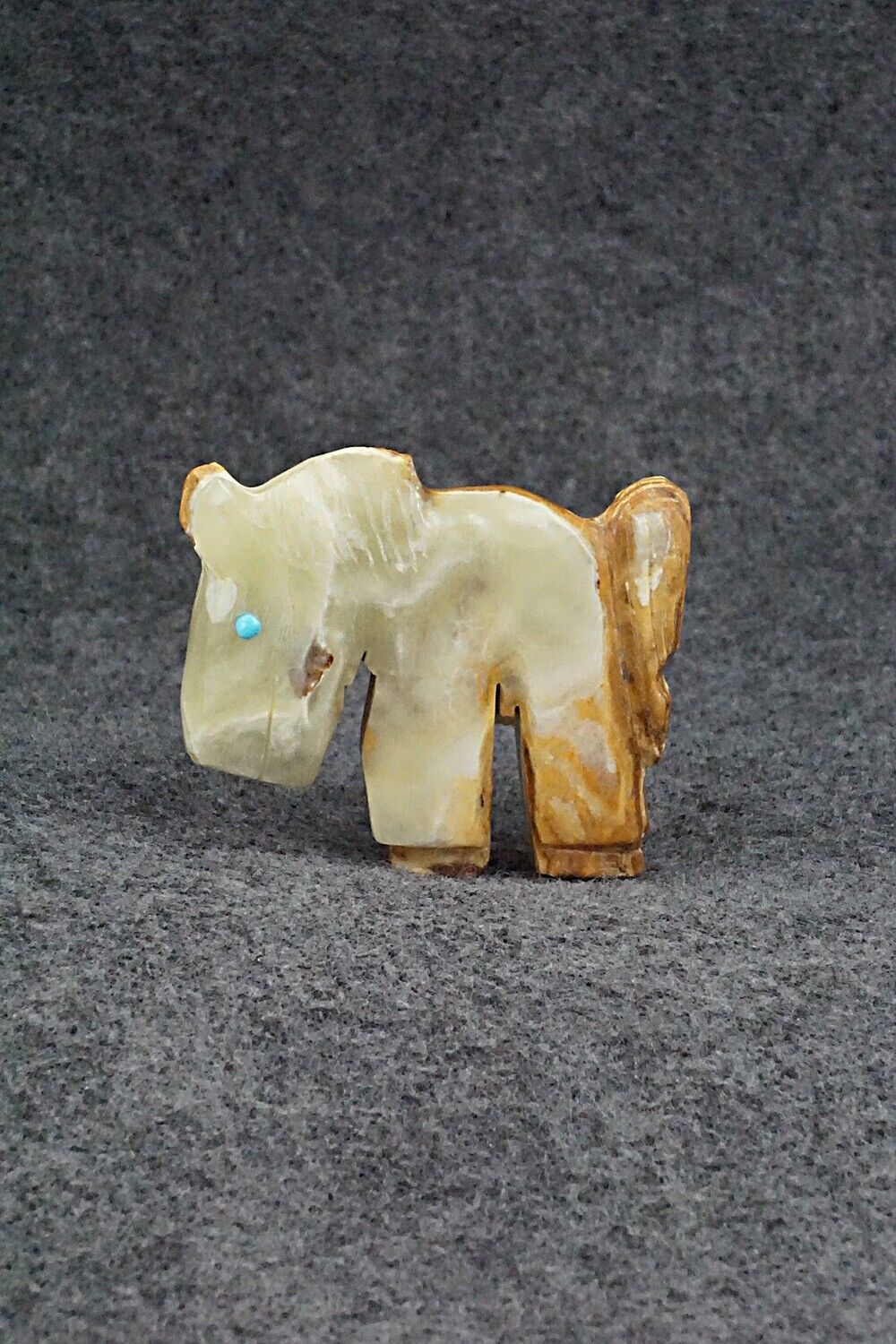 Horse Zuni Fetish Carving - Cody Chavez
