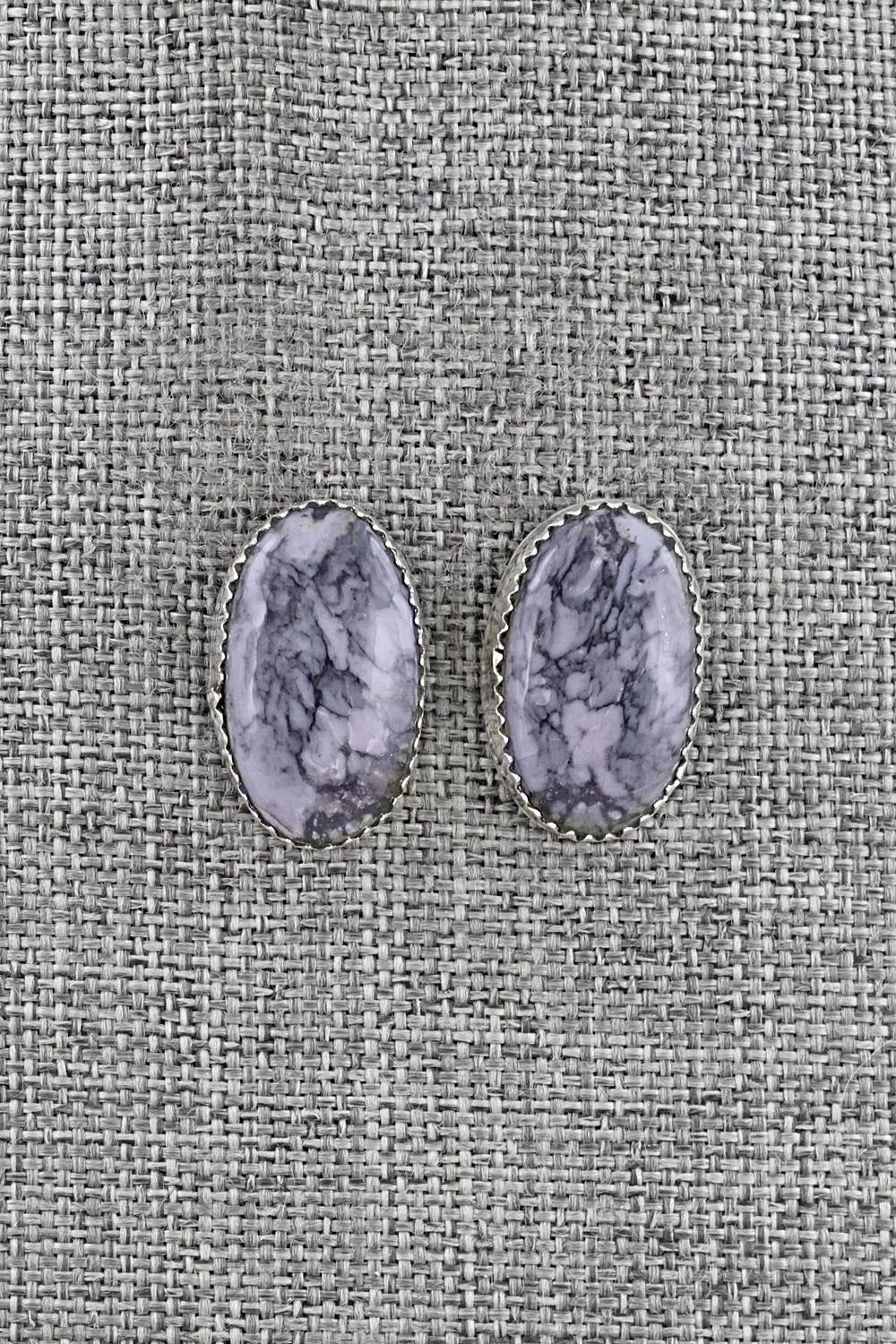 Morado & Sterling Silver Earrings - Murray Hannaweeka