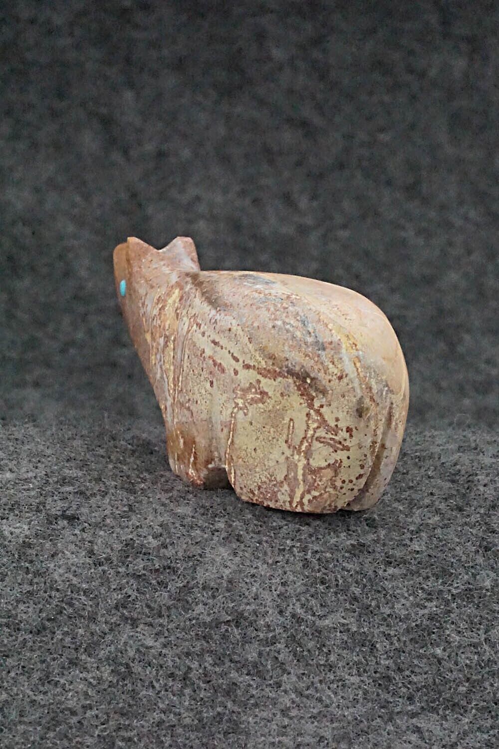 Bear Zuni Fetish Carving - Ronnie Lunasee