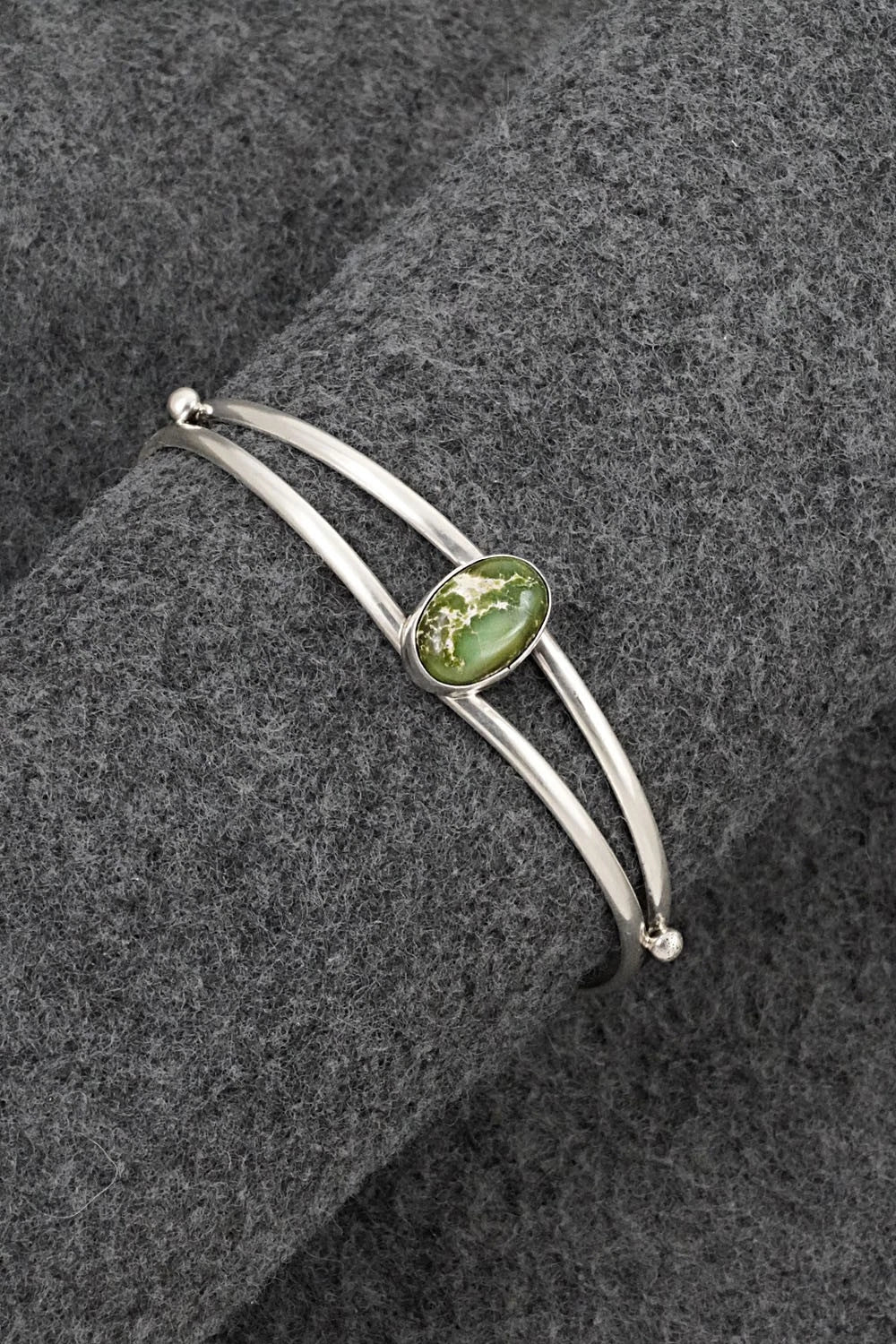 Turquoise & Sterling Silver Bracelet - Rosemary Saunders