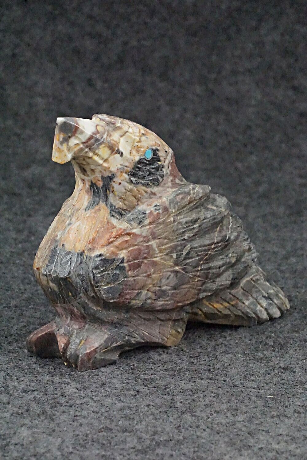 Eagle Zuni Fetish Carving - Tony Mackel
