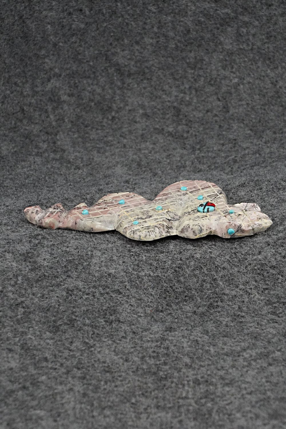 Rattle Snake Zuni Fetish Carving - Dannette Laate
