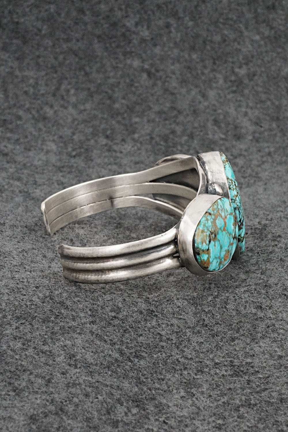 Turquoise & Sterling Silver Bracelet - Darrin Livingston