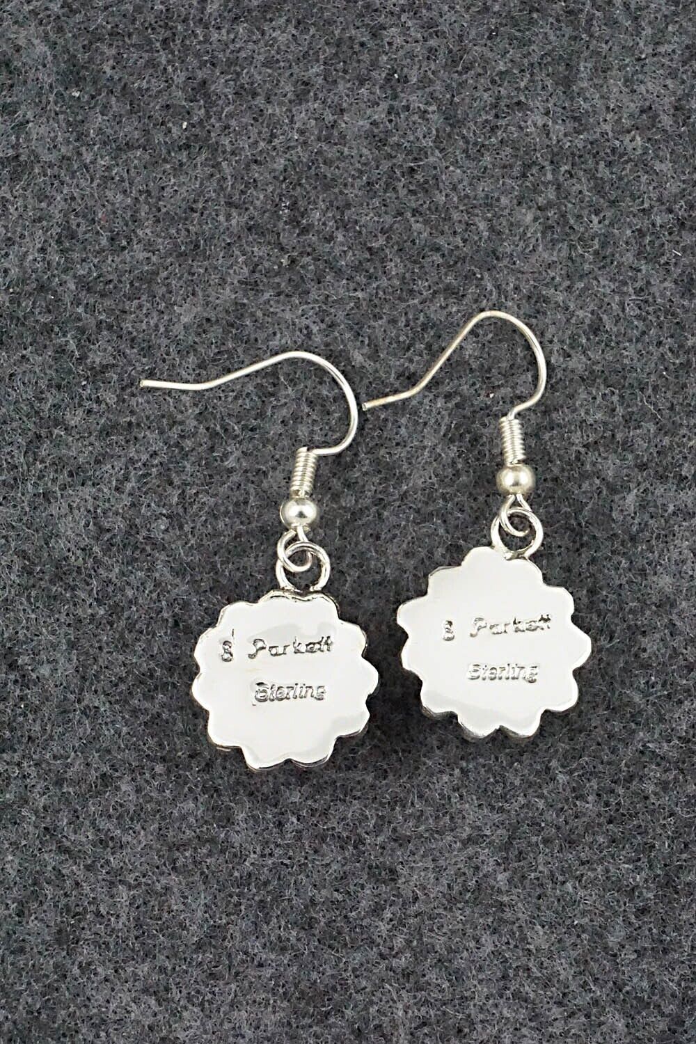 Turquoise & Sterling Silver Earrings - Sandra Parkett