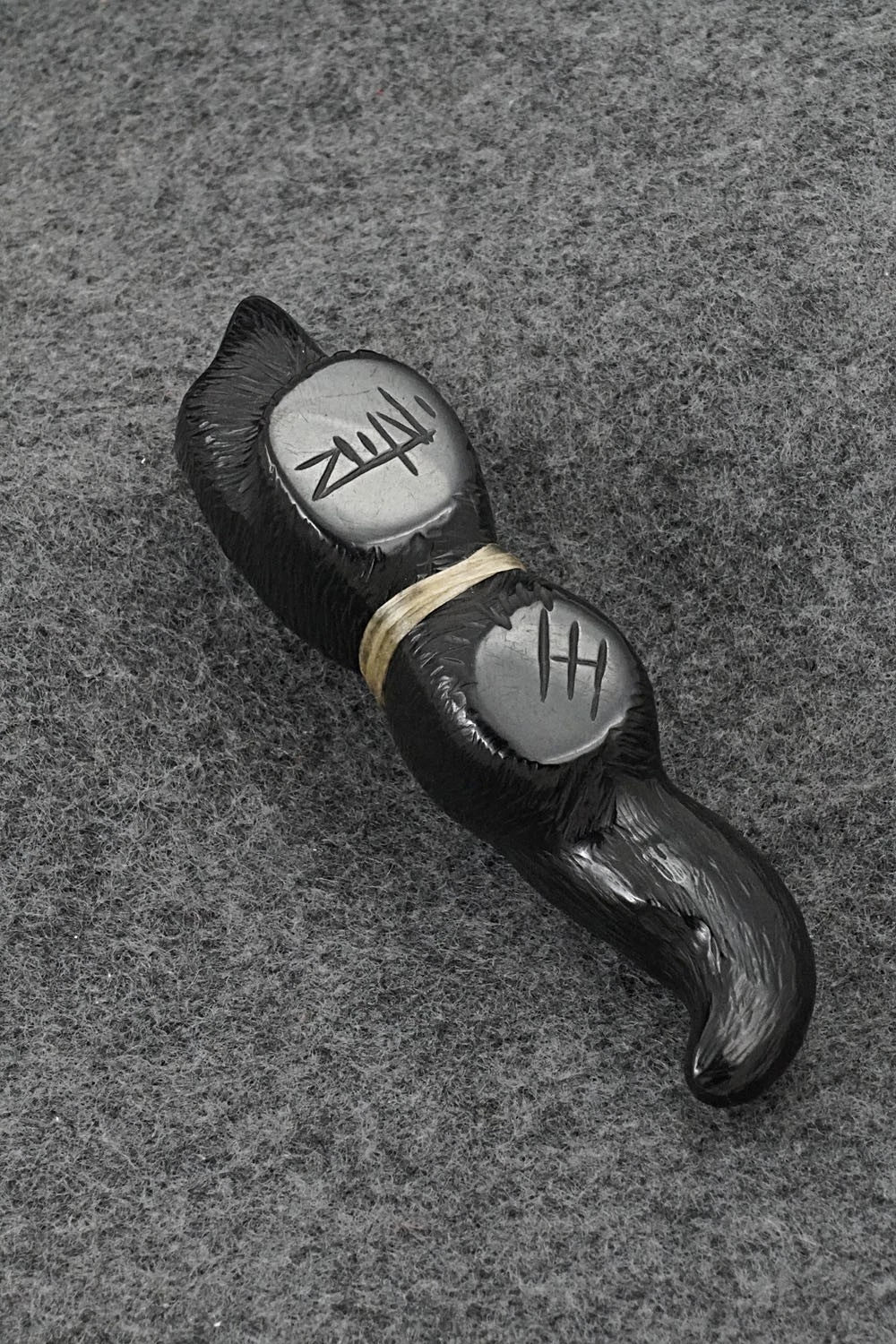 Wolf Zuni Fetish Carving - Herbert Halate
