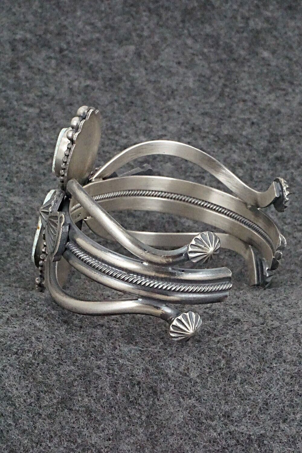 Turquoise & Sterling Silver Bracelet - Michael Calladitto