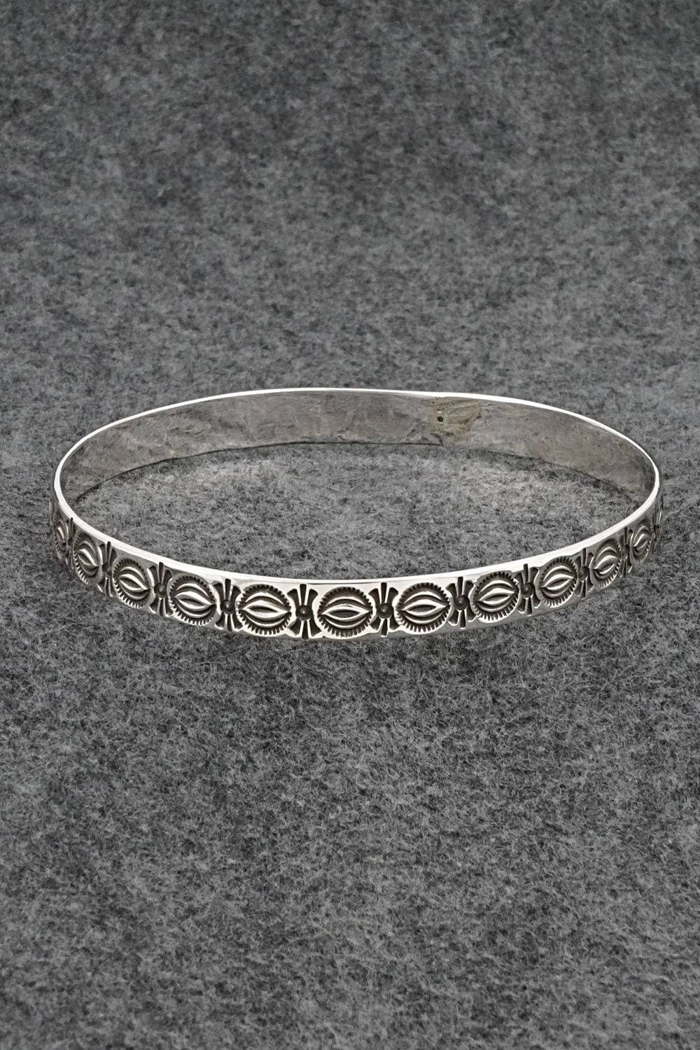 Sterling Silver Bangle Bracelet - Roland Dixson