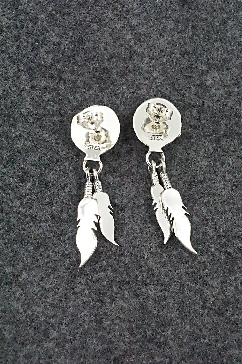 Opalite & Sterling Silver Earrings - Rita Largo