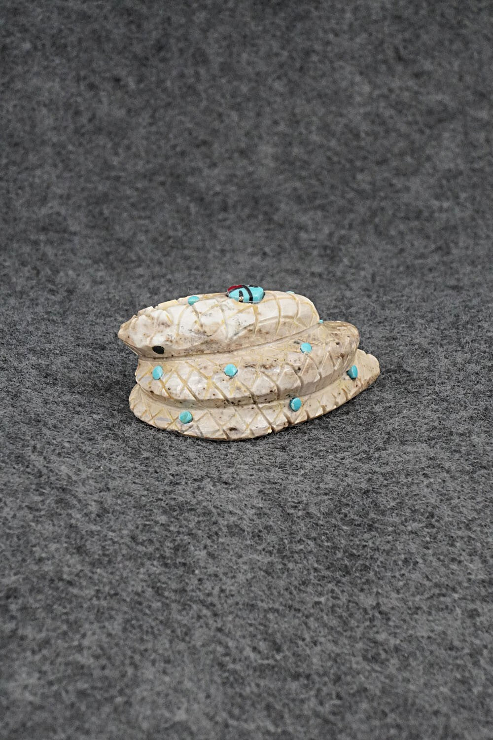 Snake Zuni Fetish Carving - Danette Laate