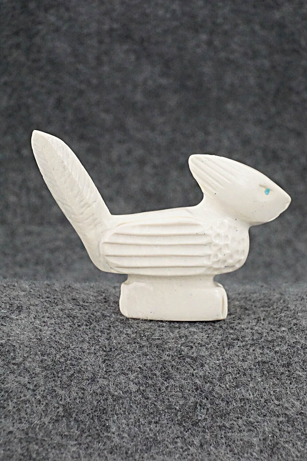 Roadrunner Zuni Fetish Carving - Gilbert Lonjose