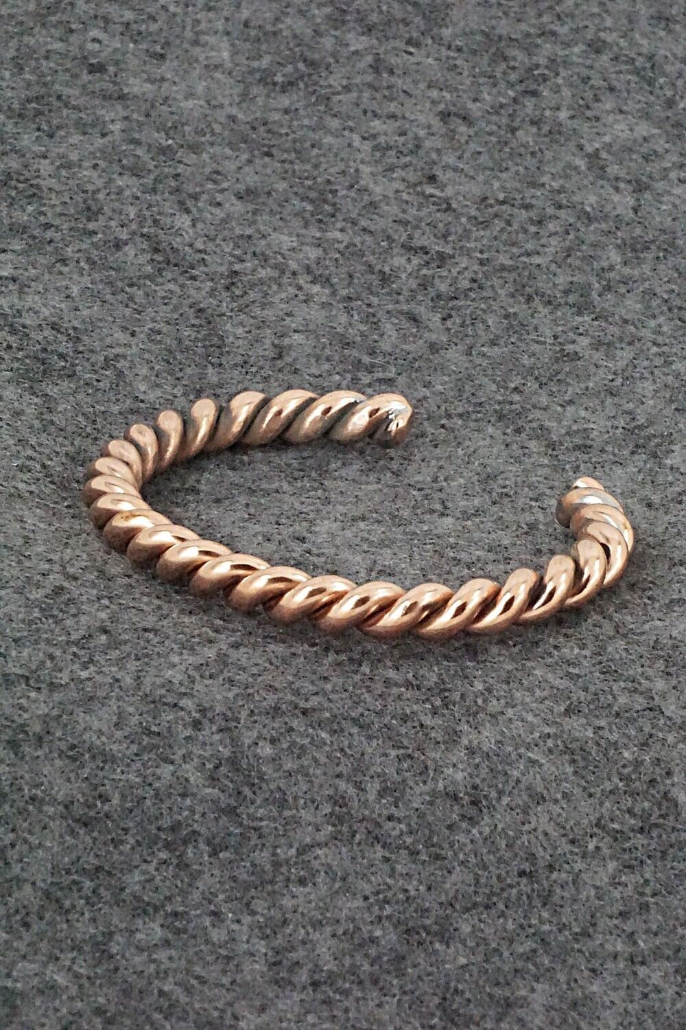 Copper Bracelet - Elaine Tahe