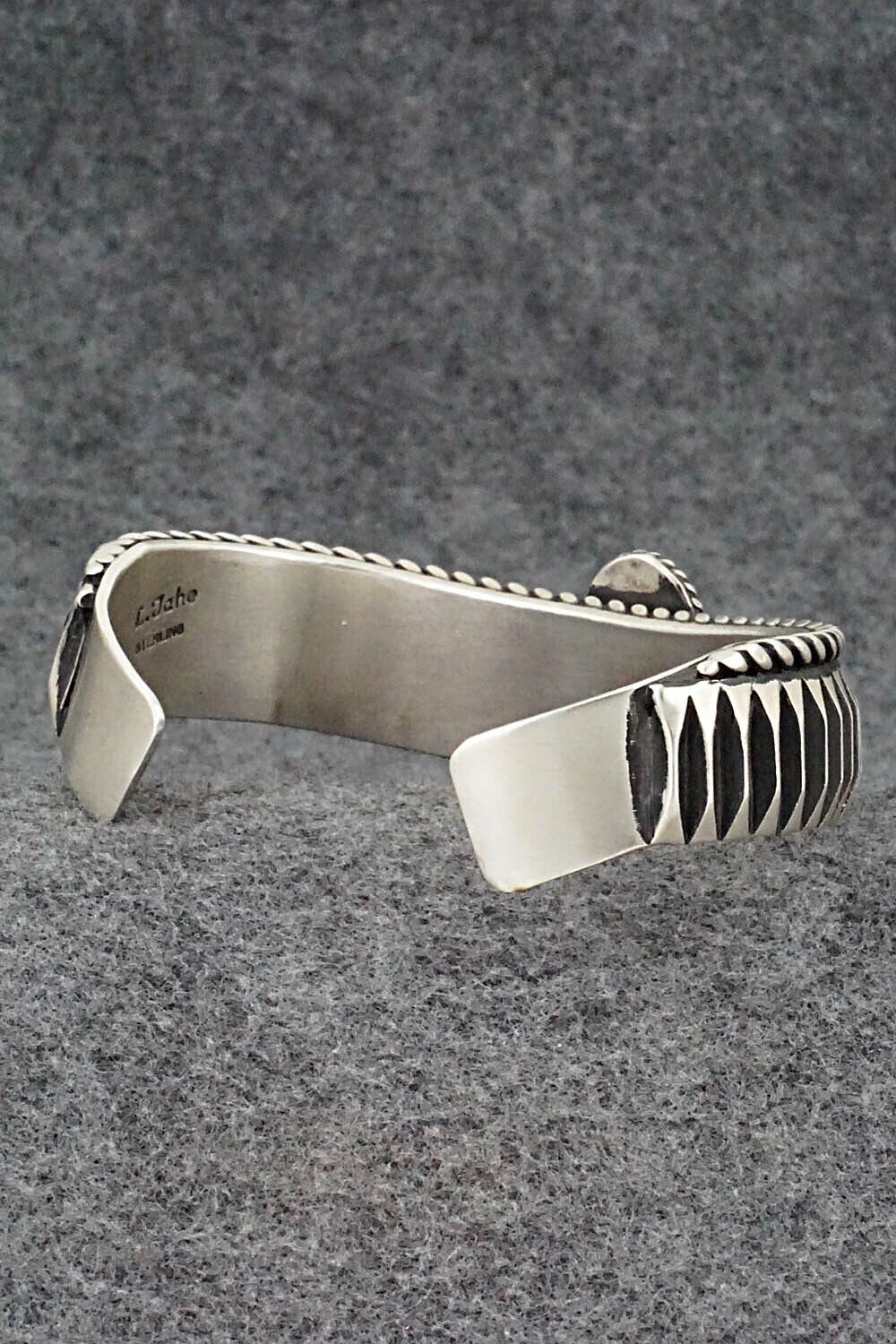Turquoise & Sterling Silver Bracelet - Leander Tahe