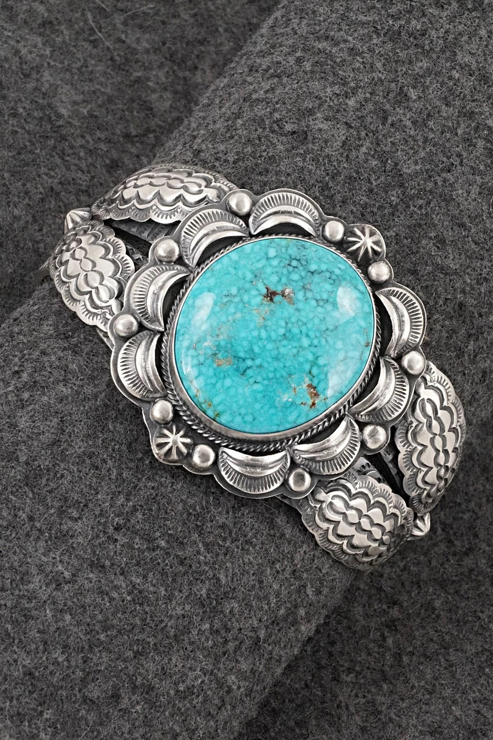 Turquoise & Sterling Silver Bracelet - Randy Boyd