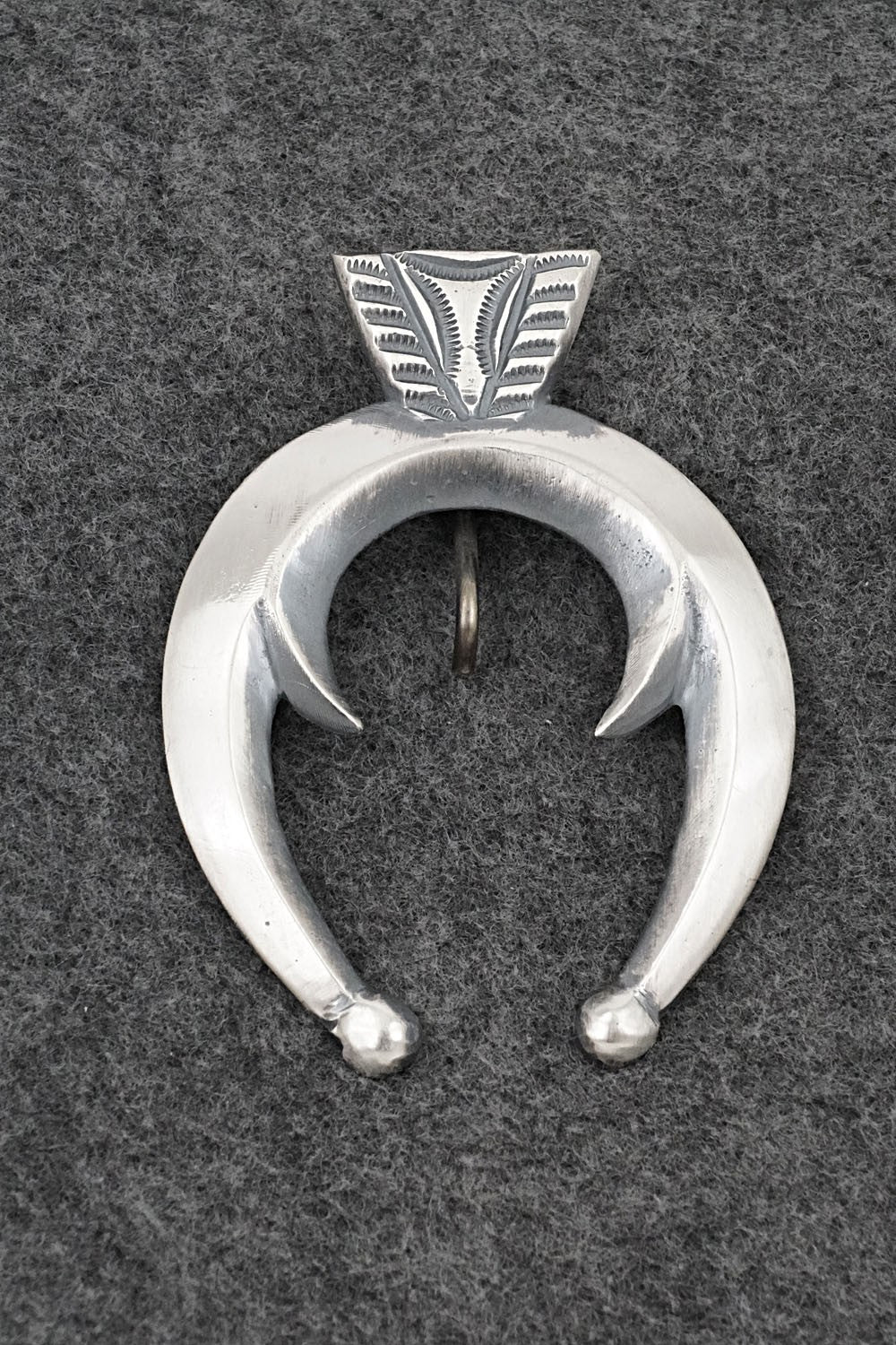 Sterling Silver Naja Pendant - Harrison Bitsue