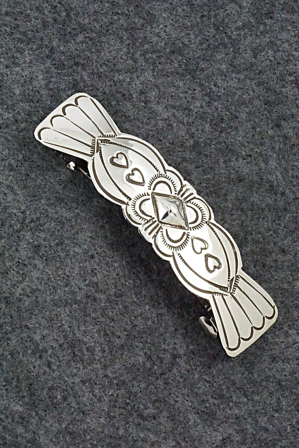 Sterling Silver Hair Barrette - Jennie Blackgoat