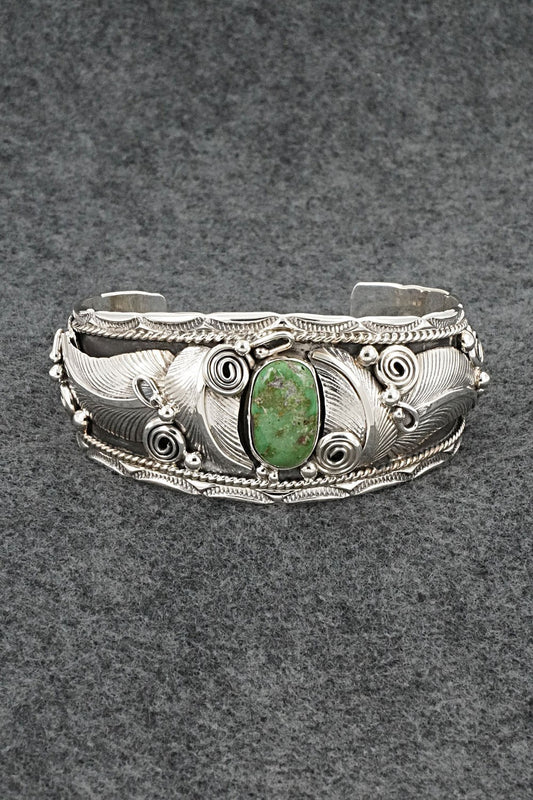 Turquoise & Sterling Silver Bracelet - Darrell Morgan