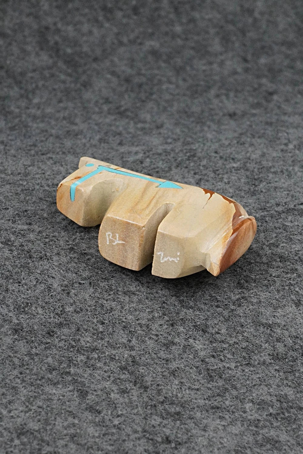 Horse Zuni Fetish Carving - Bernard Laiwakete