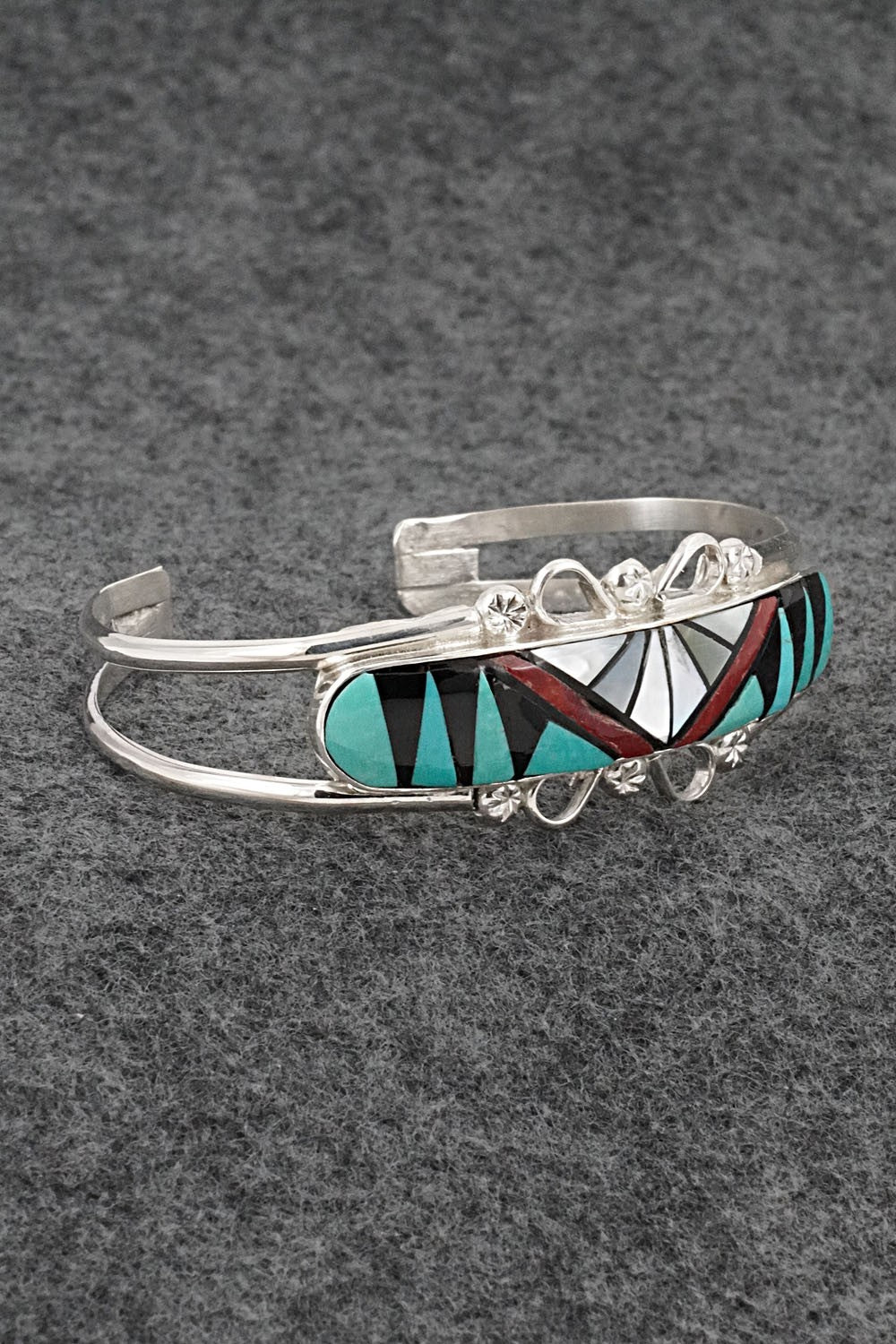 Multi-Stone & Sterling Silver Bracelet - Ola Eriacho