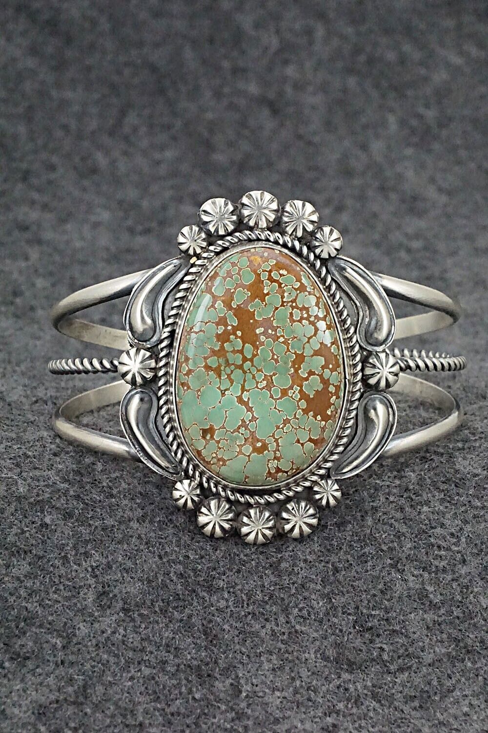 Turquoise & Sterling Silver Bracelet - Jeff James Jr.