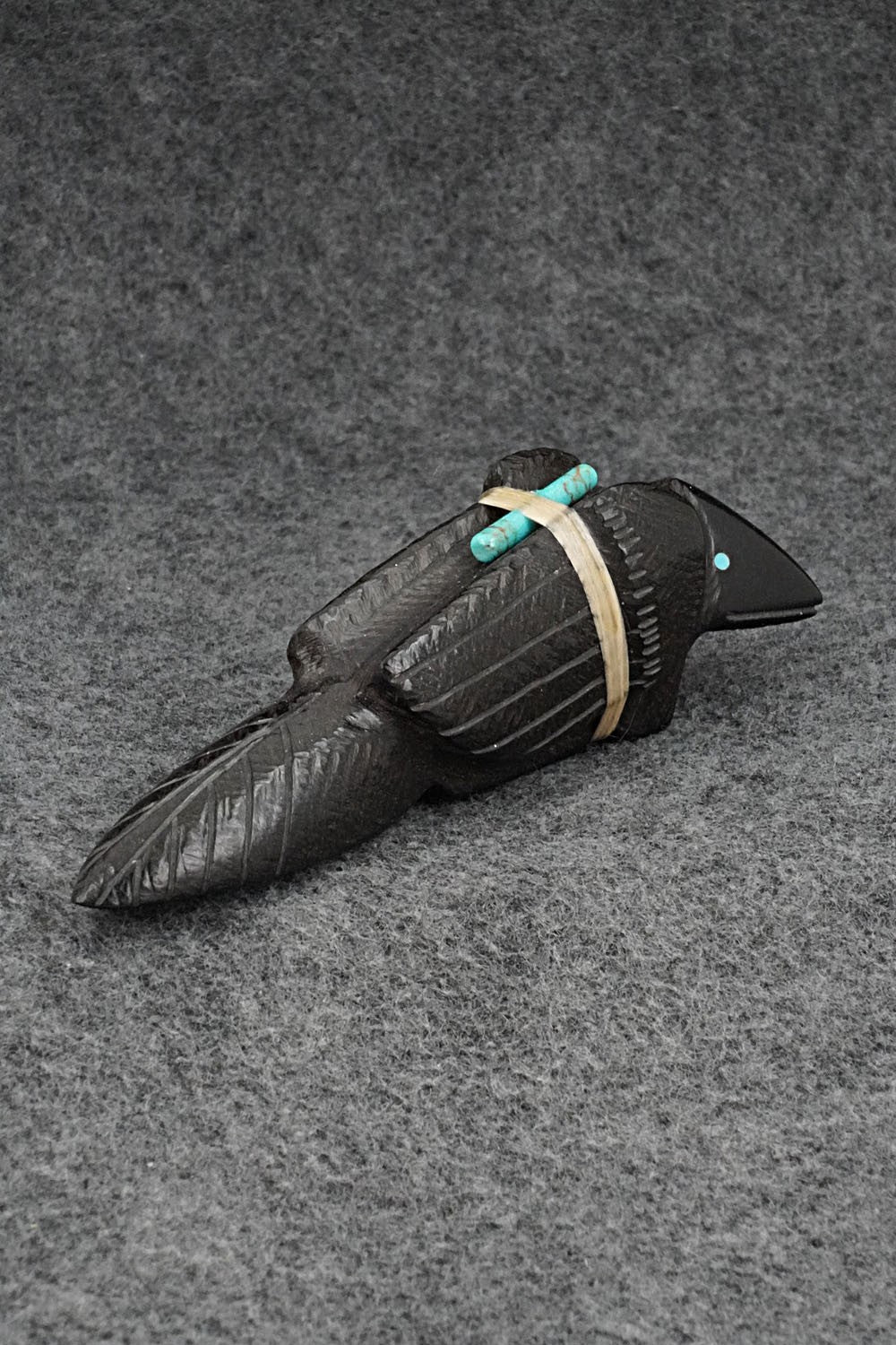Crow Zuni Fetish Carving - Herb Halate