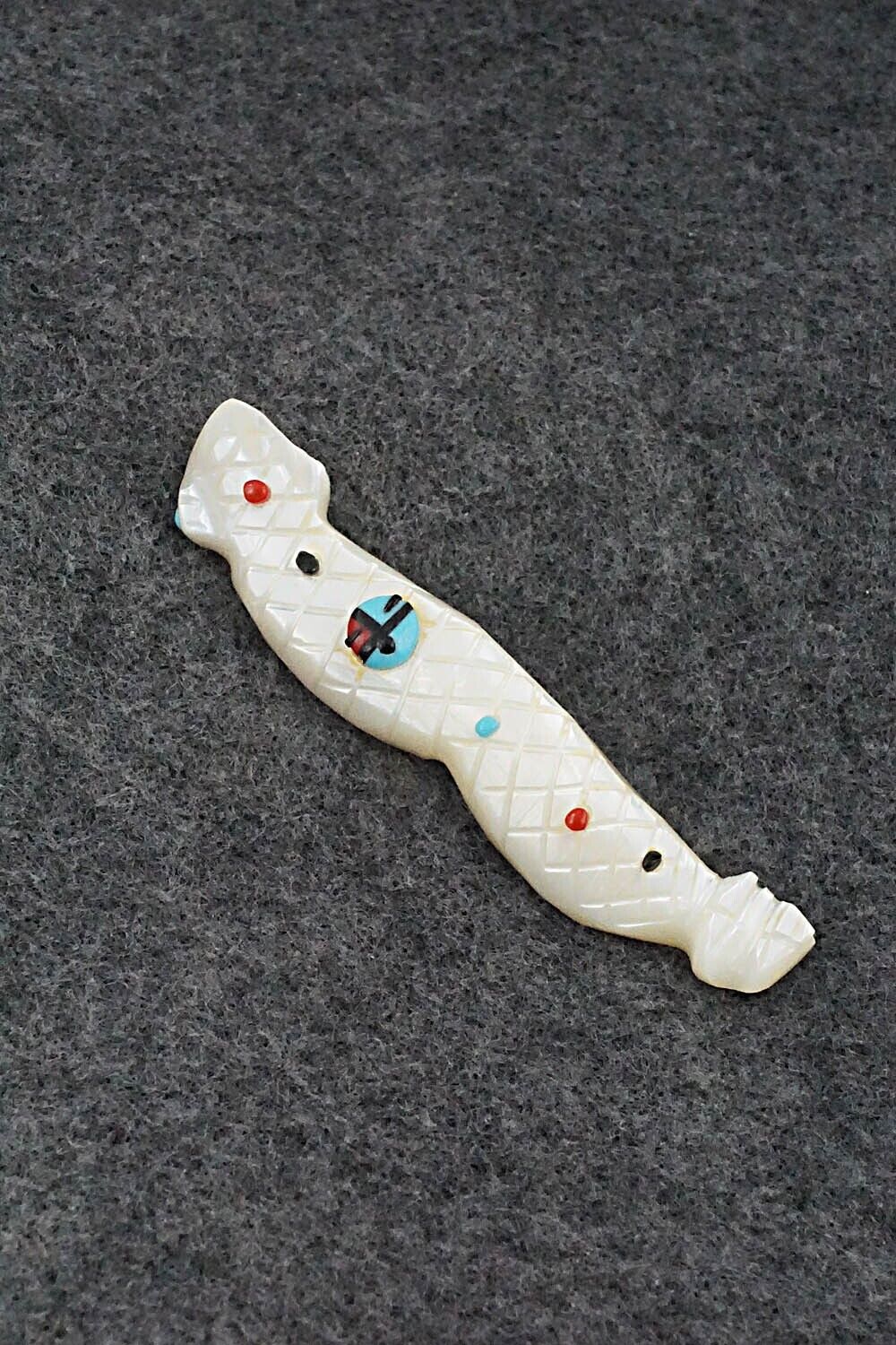 Rattlesnake Zuni Fetish Carving - Danette Laate