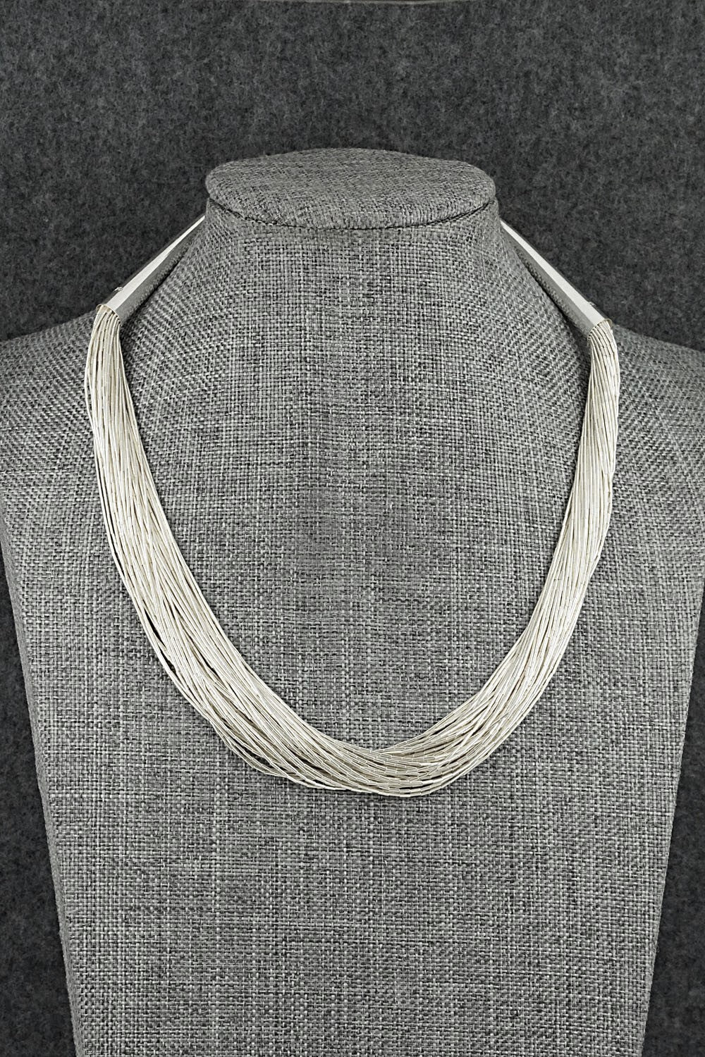Liquid Silver Necklace - Sterling Silver 16"
