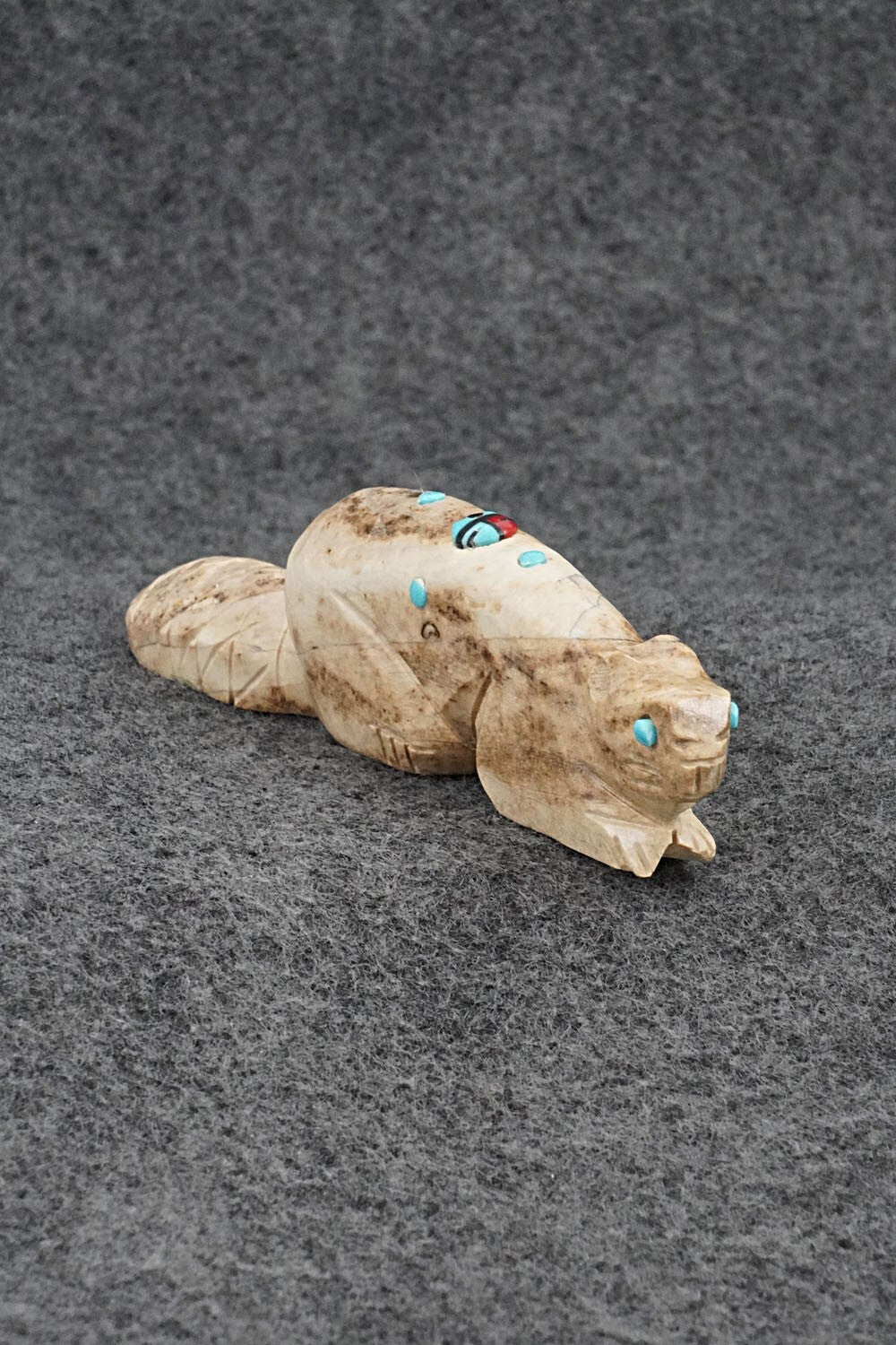 Beaver Zuni Fetish Carving - Danette Laate