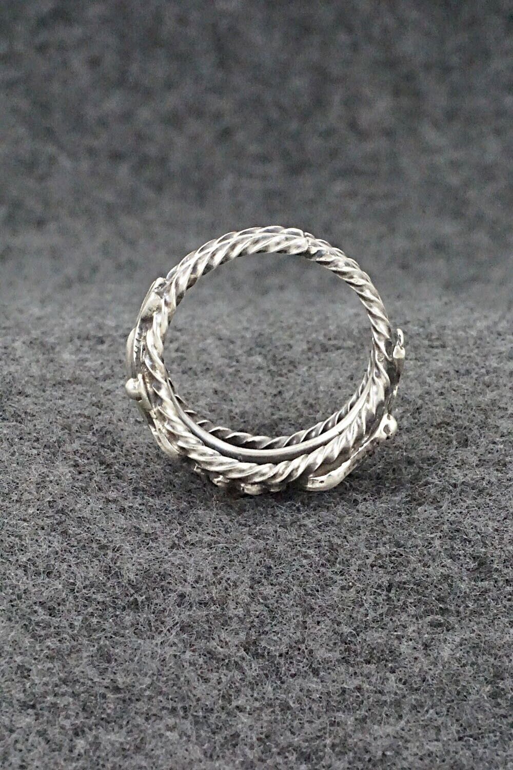 Sterling Silver Ring - Bobby Platero - Size 10