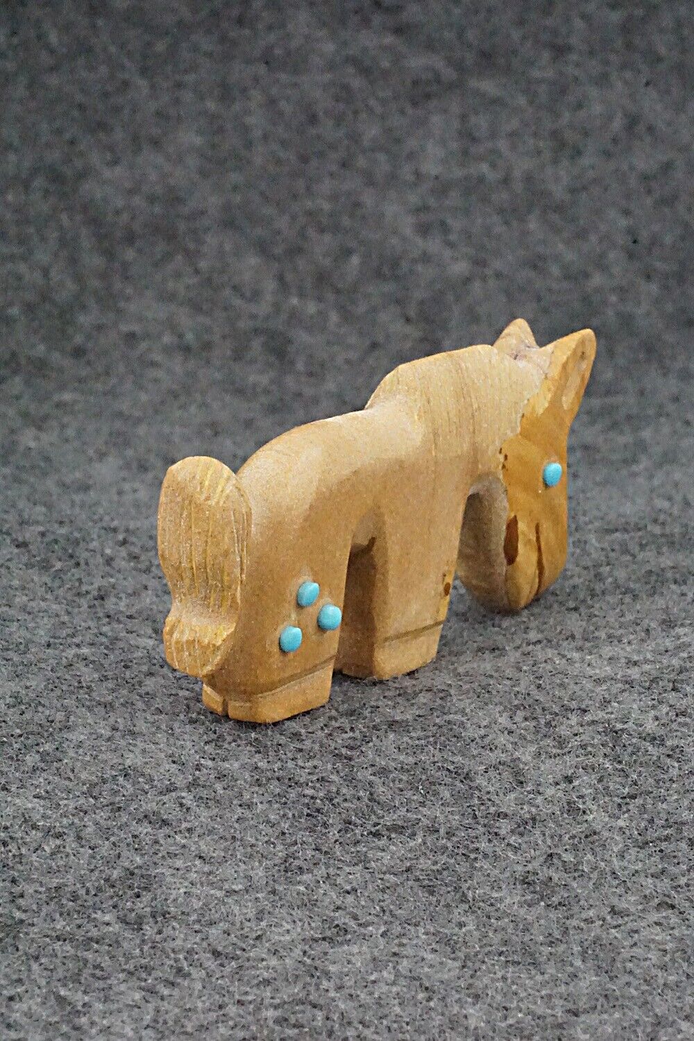 Horse Zuni Fetish Carving - Cody Chavez