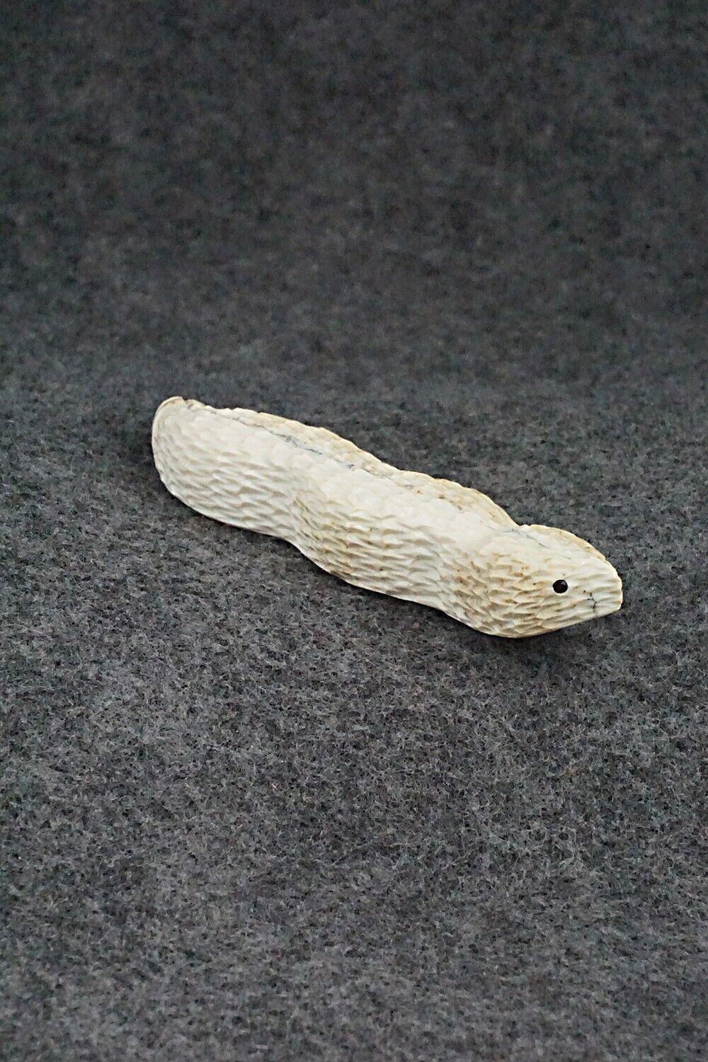 Rattlesnake Zuni Fetish Carving - Jesus Espino