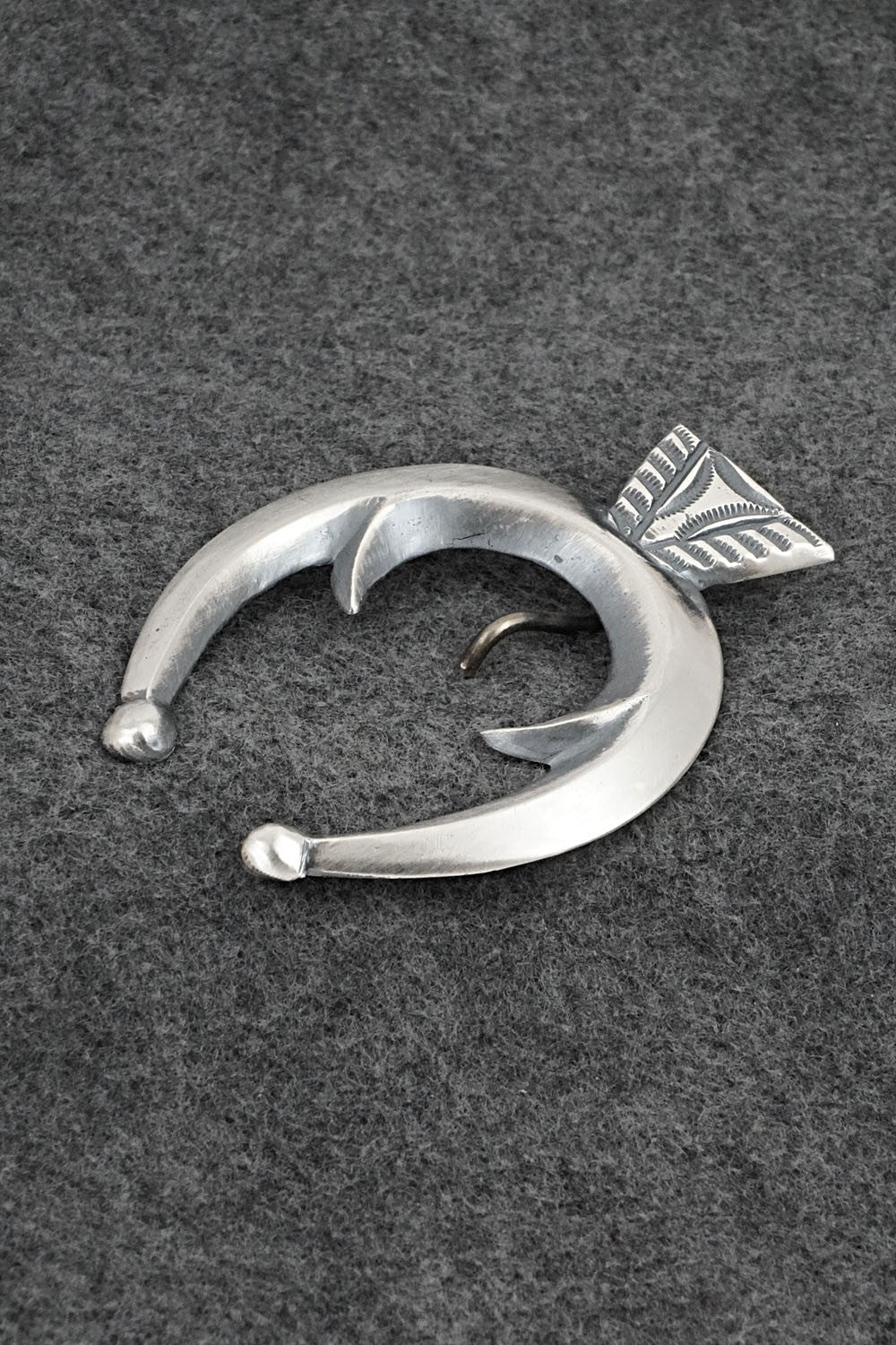 Sterling Silver Naja Pendant - Harrison Bitsue