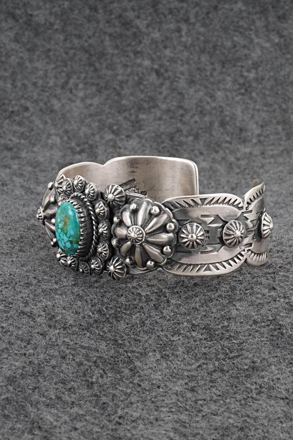 Turquoise & Sterling Silver Bracelet - Andrew Gordon