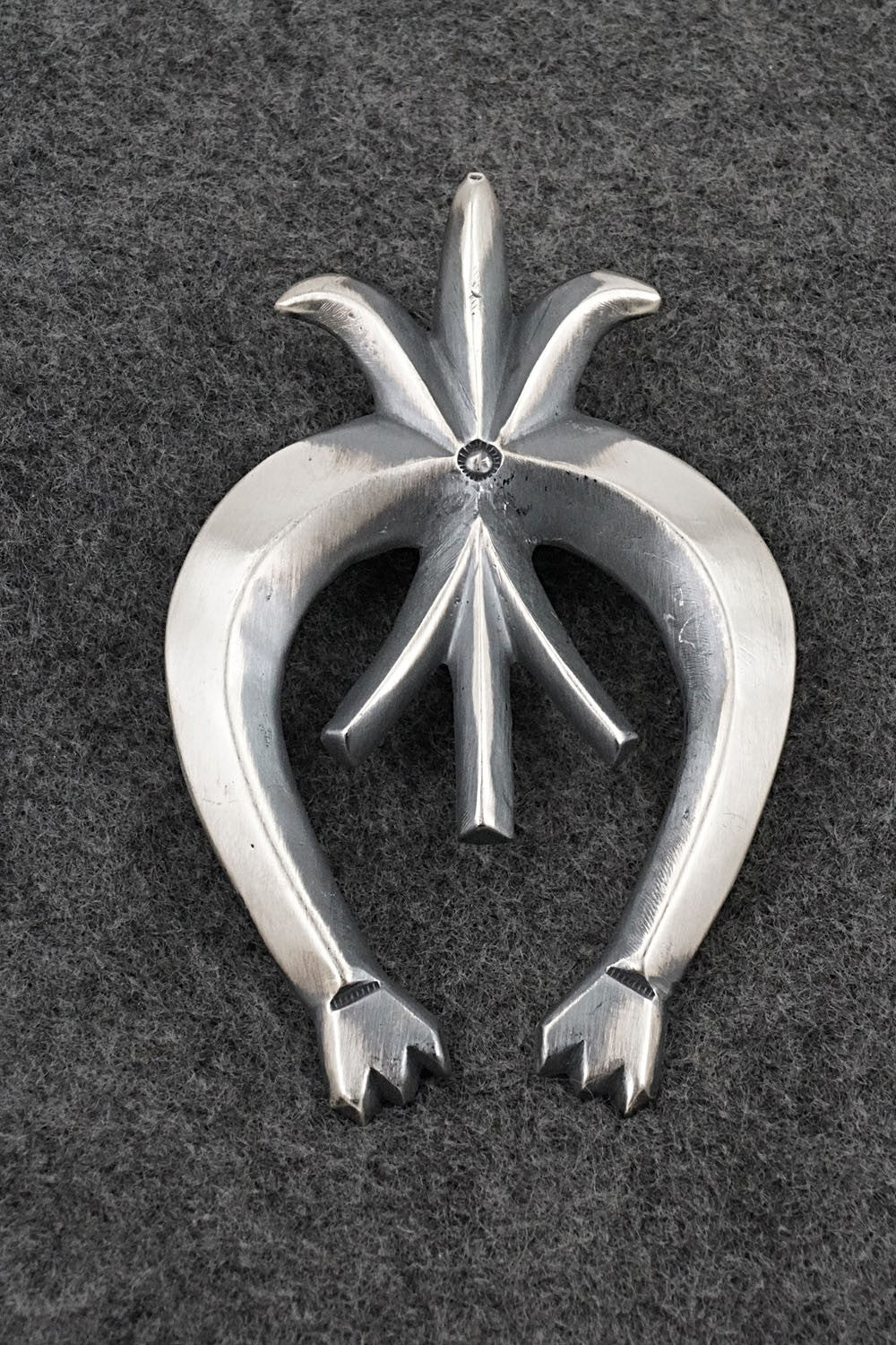 Sterling Silver Naja Pendant - Harrison Bitsue