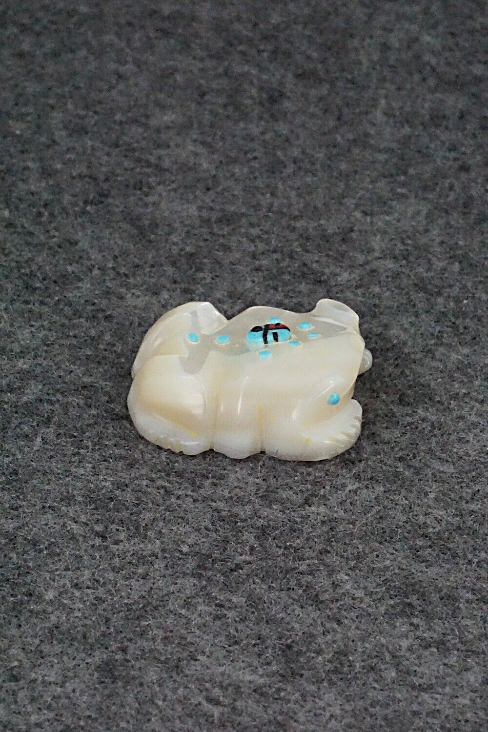 Frog Zuni Fetish Carving - Danette Laate