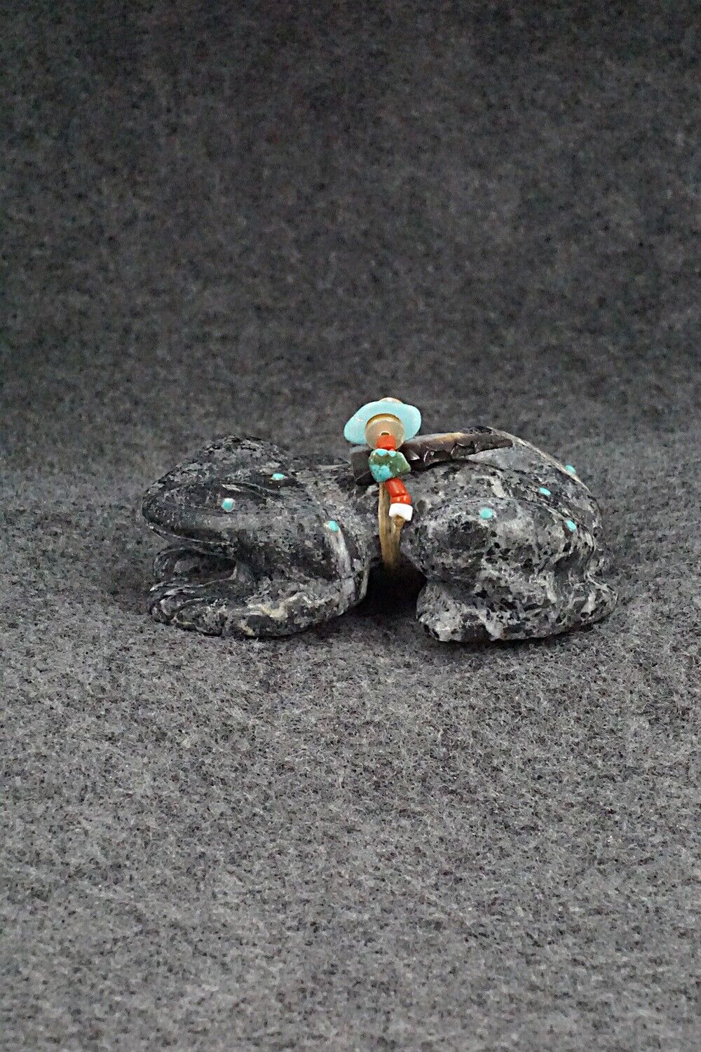 Frog Zuni Fetish Carving - Douglas Martza