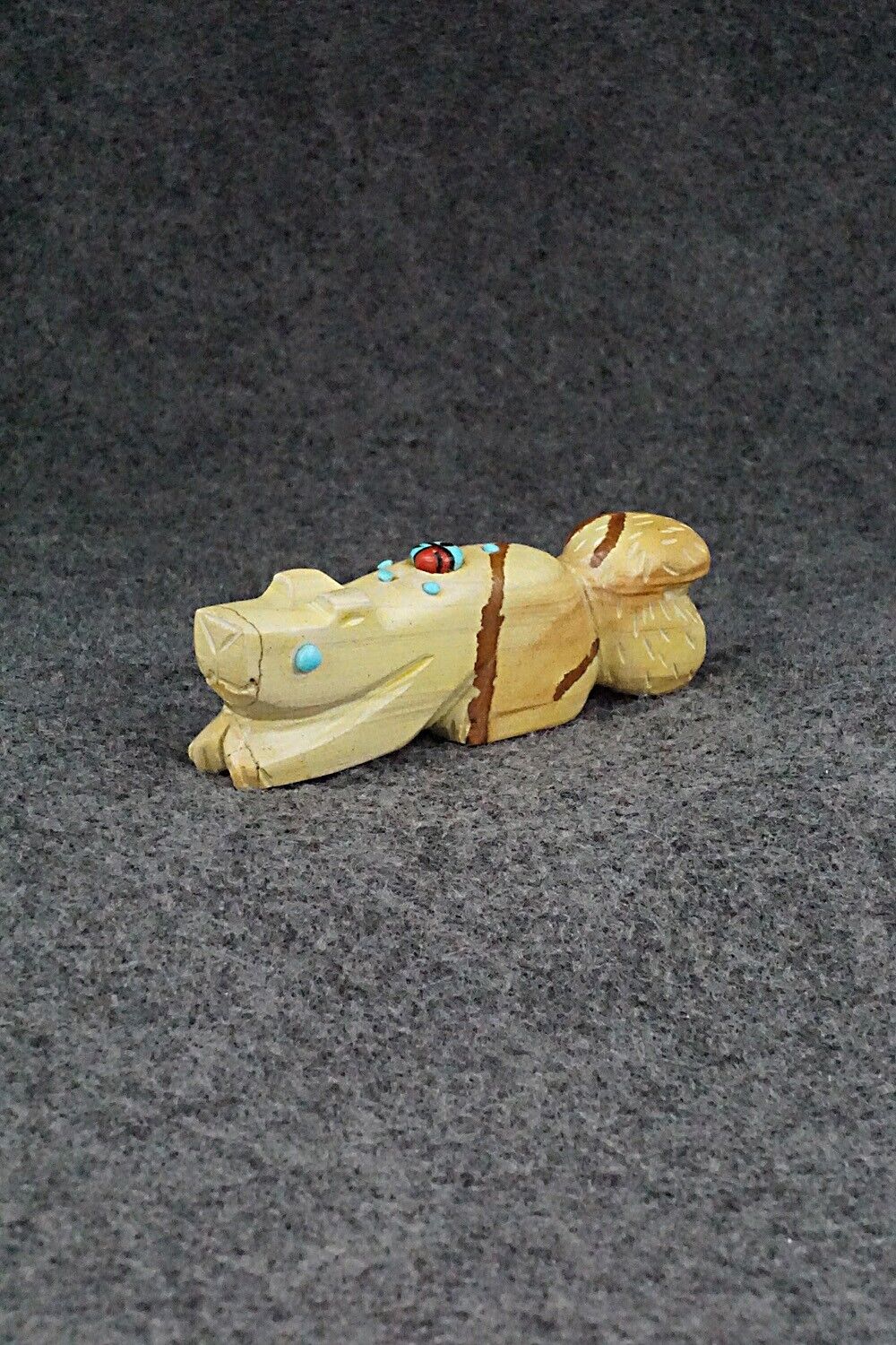 Squirrel Zuni Fetish Carving - Cody Chavez