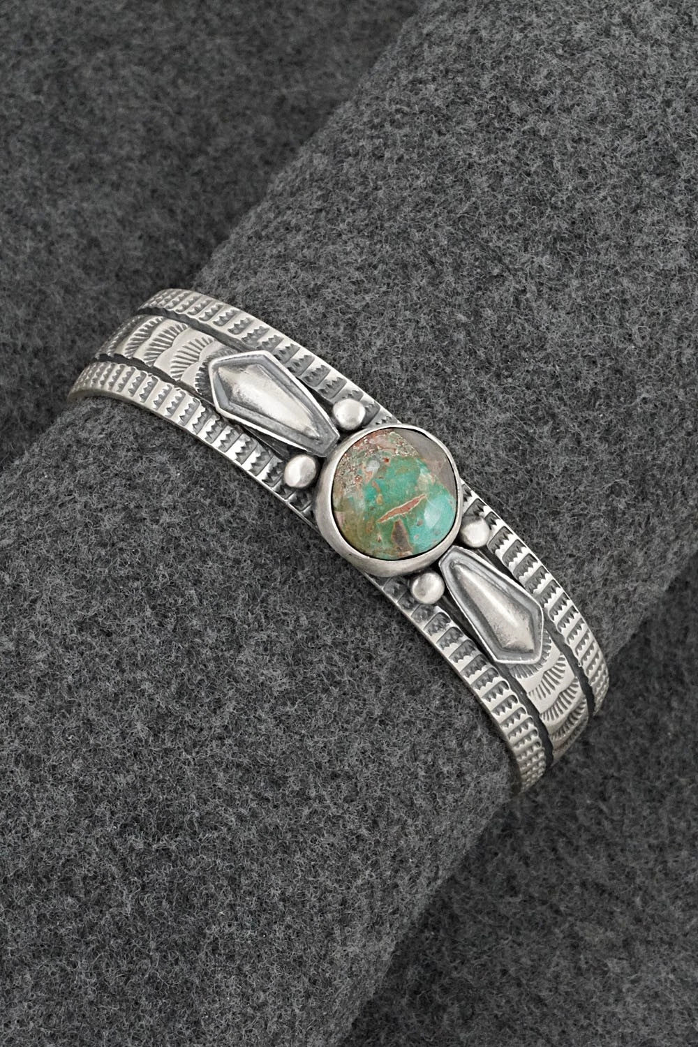 Turquoise & Sterling Silver Bracelet - Randy Boyd