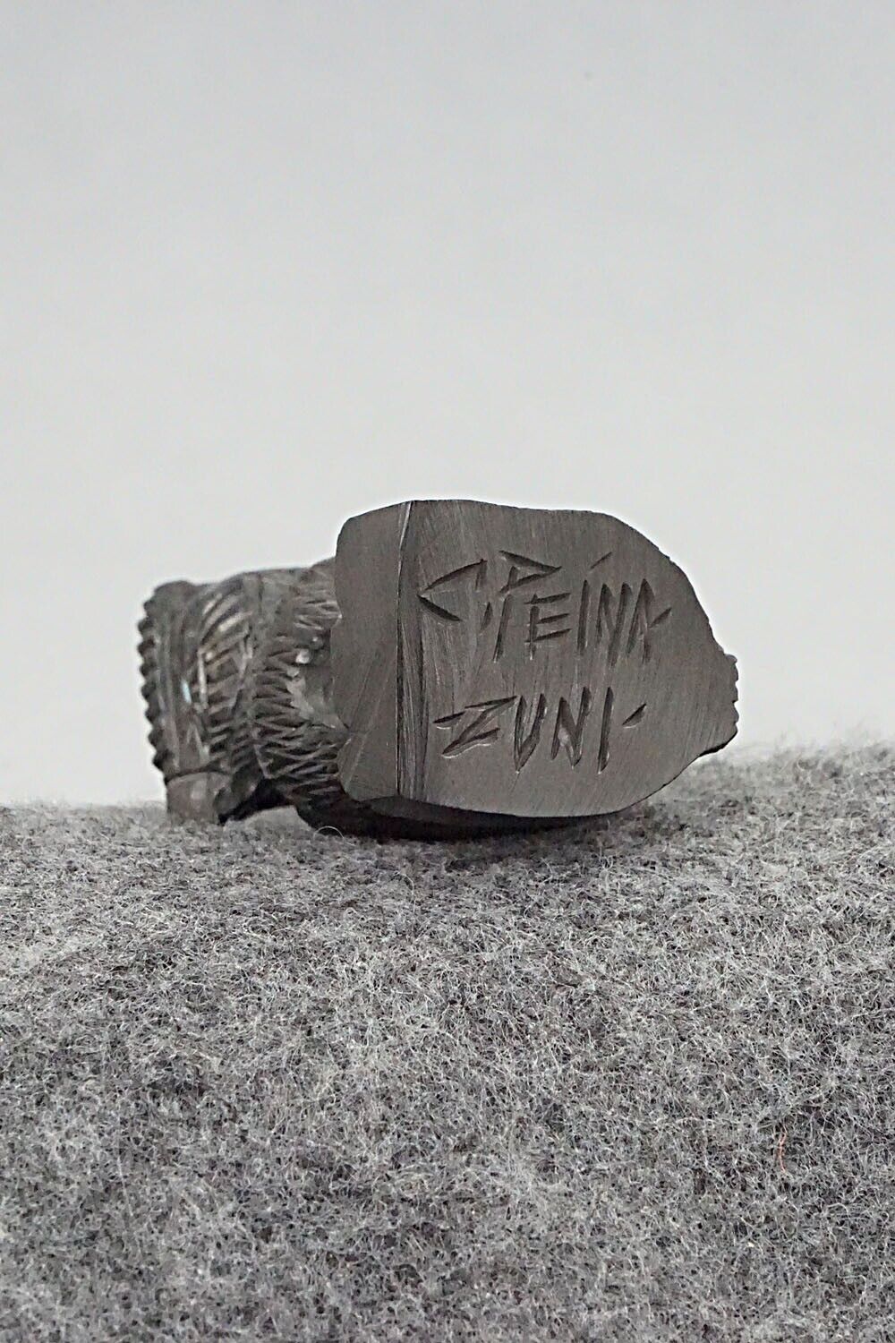 Owl Zuni Fetish Carving - Chris Peina