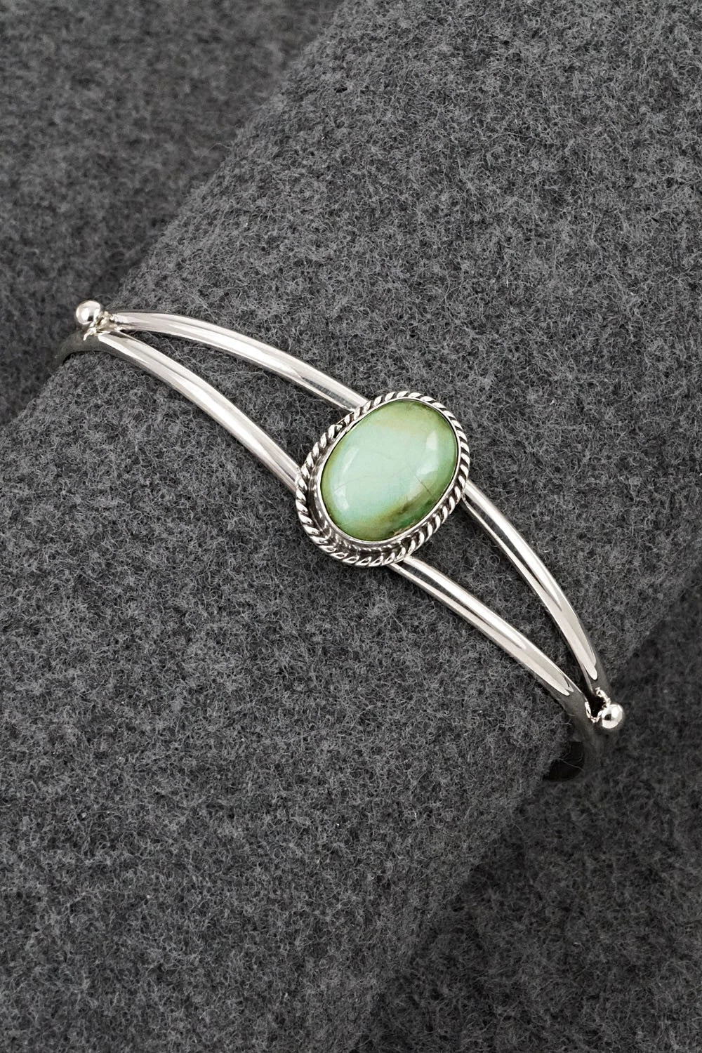 Turquoise & Sterling Silver Bracelet - Rosemary Saunders