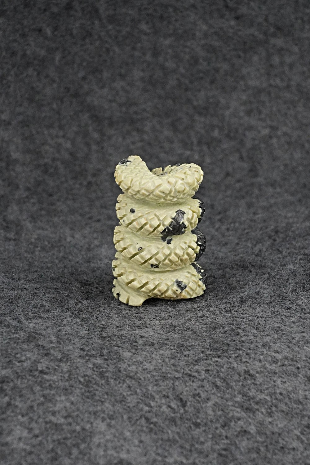 Rattlesnake Zuni Fetish Carving - Todd Etsate