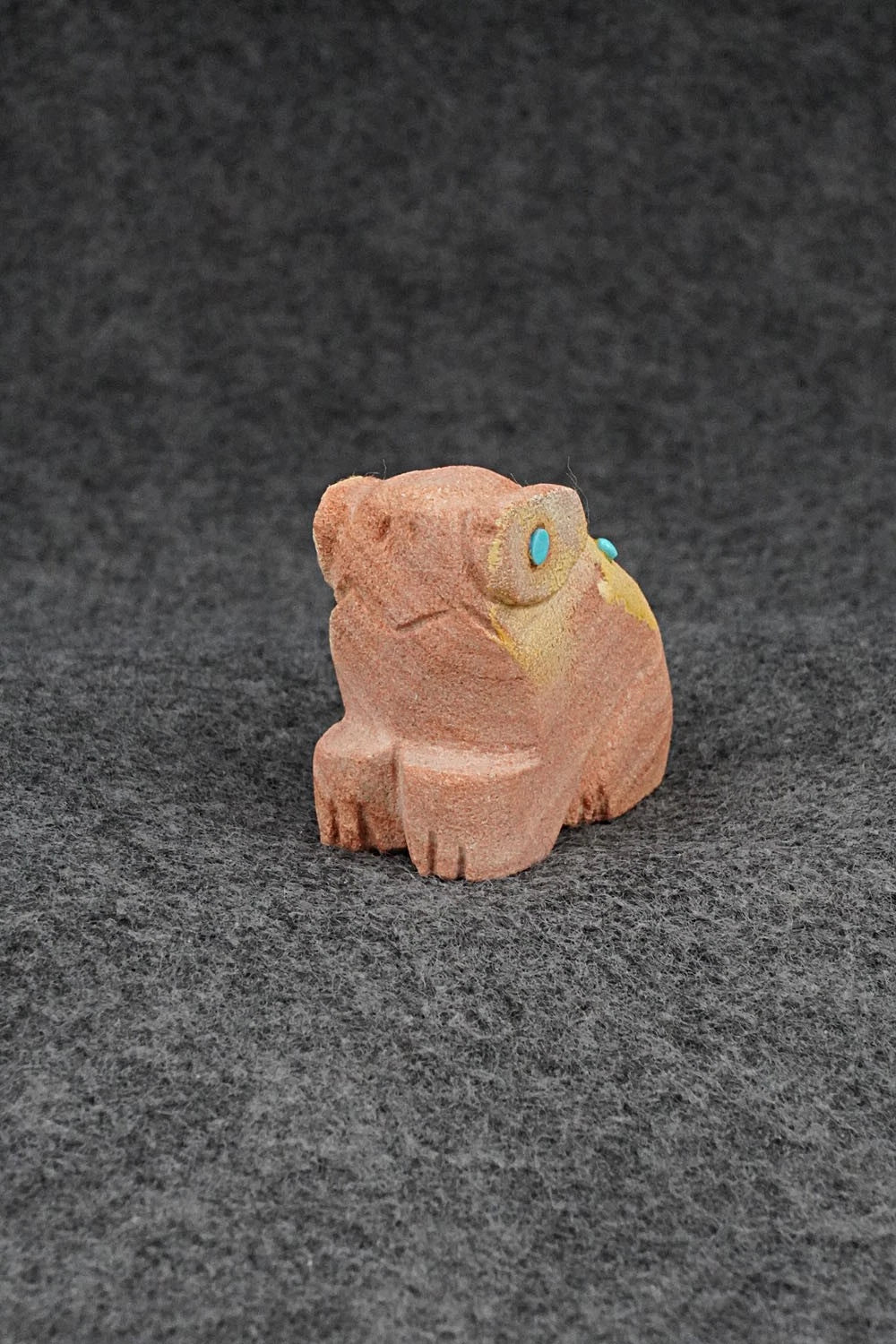 Frog Zuni Fetish Carving - Cody Chavez