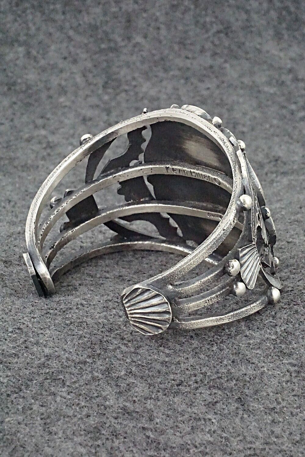 Turquoise & Sterling Silver Bracelet - Kevin Billah
