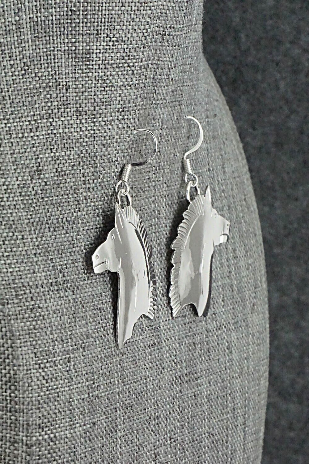 Sterling Silver Earrings - Louise Yazzie