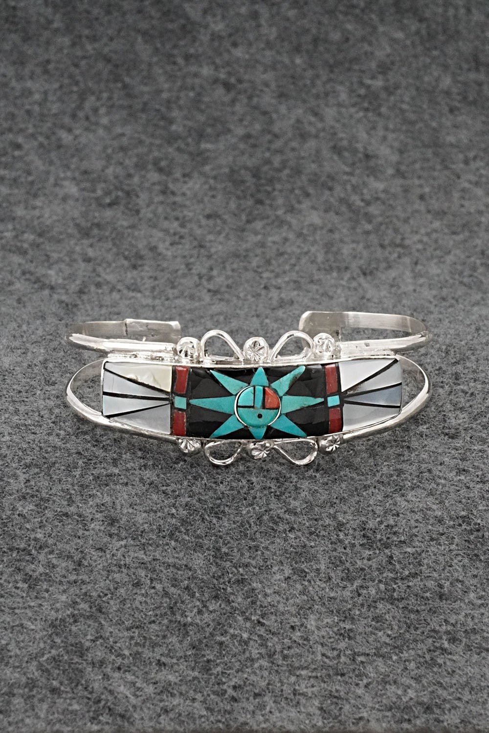 Multi-Stone & Sterling Silver Bracelet - Ola Eriacho