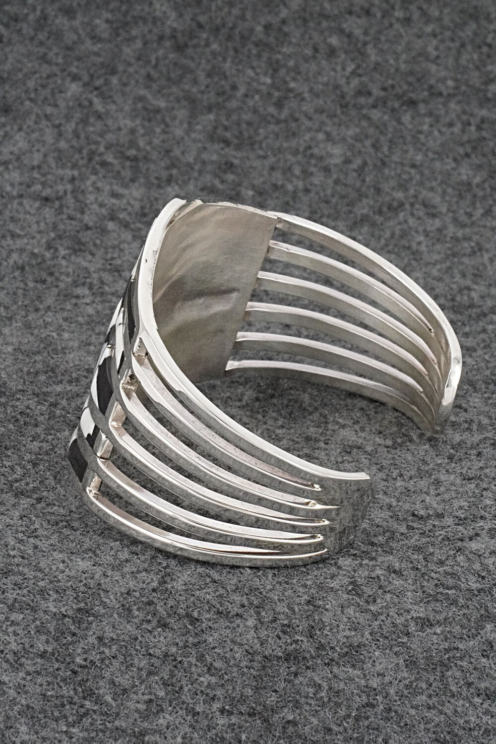 White Buffalo & Sterling Silver Bracelet - Andrew Enrico