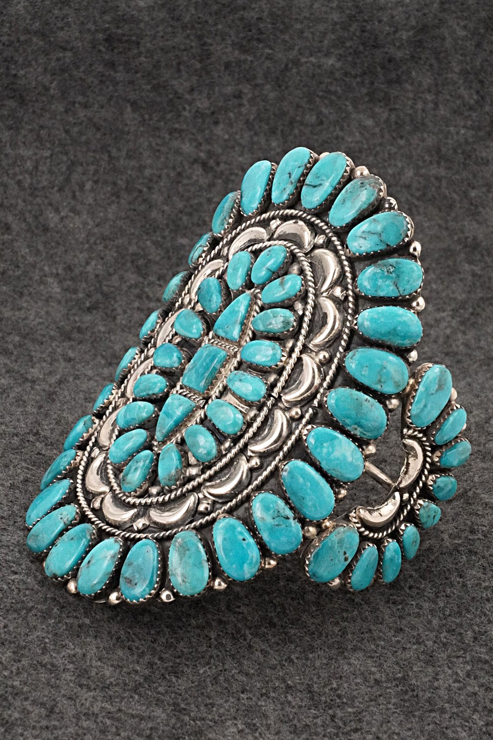 Turquoise & Sterling Silver Bracelet - Jesse Williams