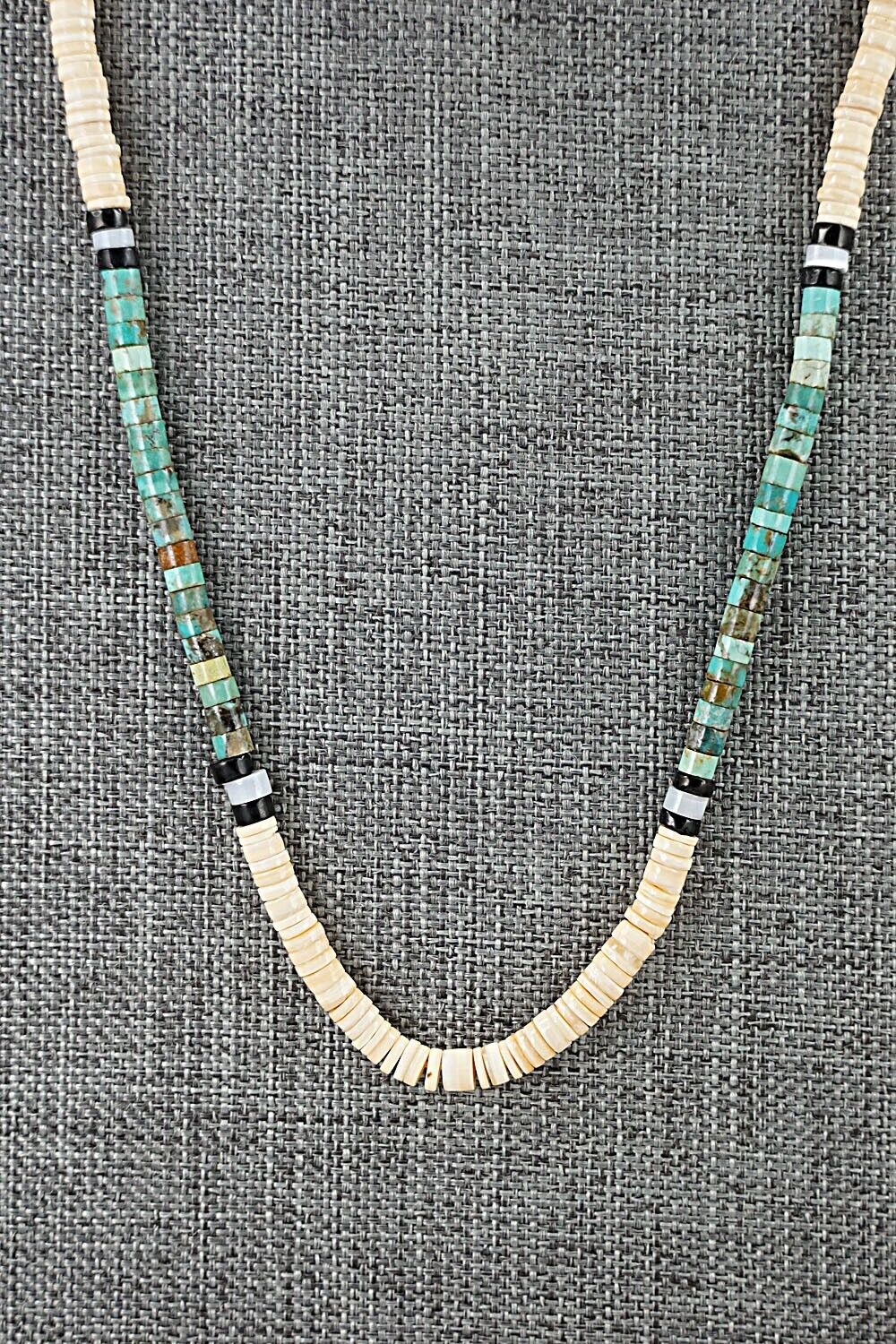 Multi-Stone Beaded Necklace - Joe Garcia