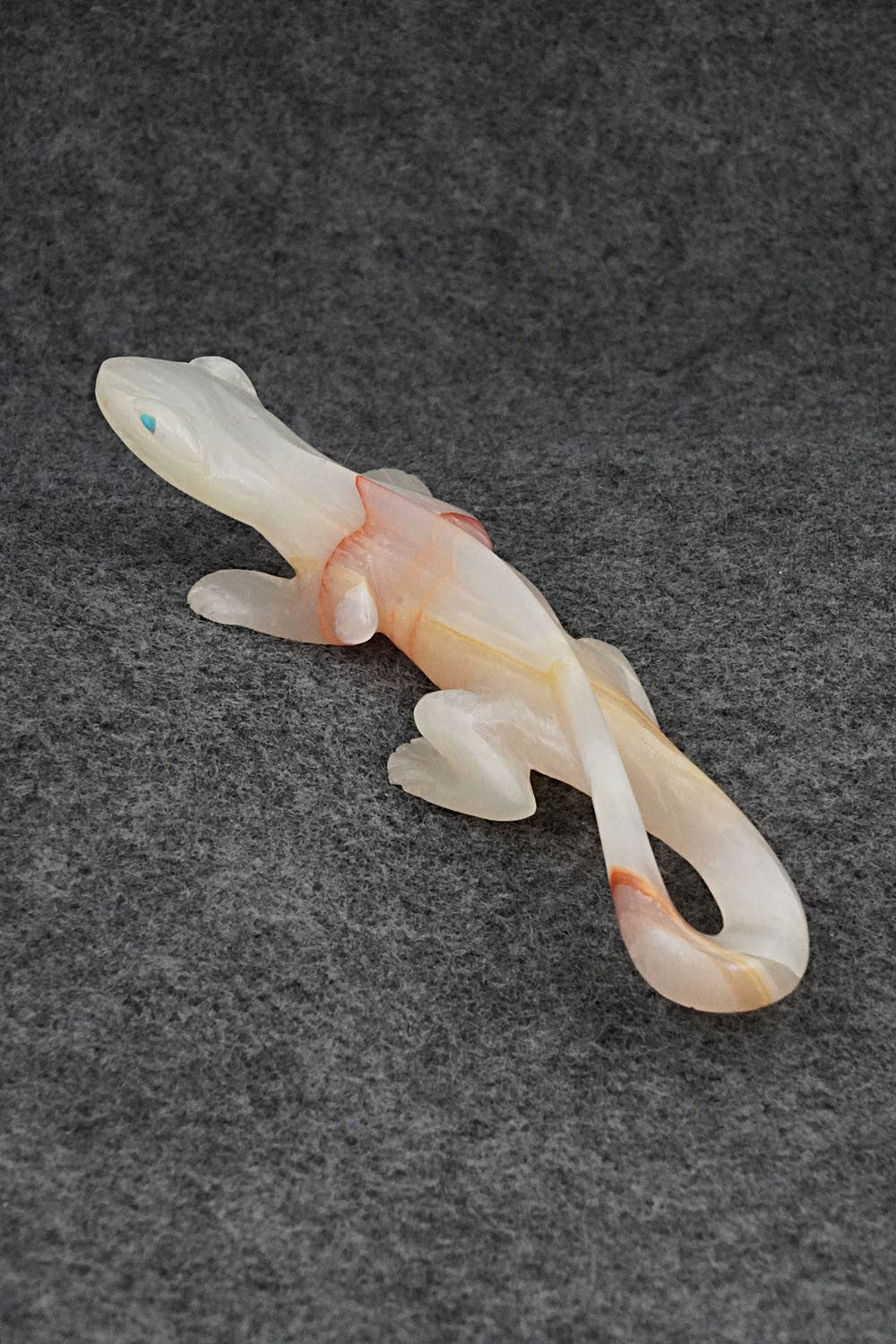 Lizard Zuni Fetish Carving - Lance Cheama